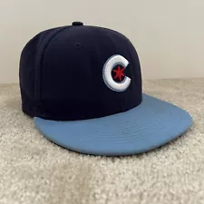 Chicago Cubs Hat New Era 59Fifty Size 7 Fitted MLB City Connect On-Field Cap