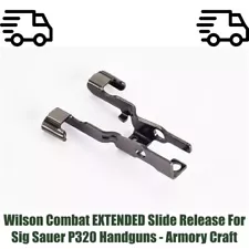 Wilson Combat EXTENDED Slide Release For Sig Sauer P320 Handguns - Armory