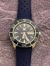 SEIKO 5 Sports Fifty Five Fathoms 41mm Automatic Blue Dial Diver Watch SNZH53K1