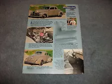 1940 Ford 2-Door Coupe RestoRod Article