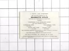 1932 Portion Of The Brambletye Estate In Sussex For Sale, 4 Excellent Farms