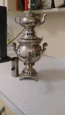 Turkish charcol heated samovar from the 50's...wonderful conversation piece