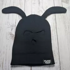 Plushtrap 3 Hole Bunny Ski Mask Balaclava Beanie Toboggan Hat Cap One Size