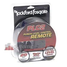 Rockford Fosgate PLC2 Remote Level Control for 2013+ Punch / Power Amplifers NEW