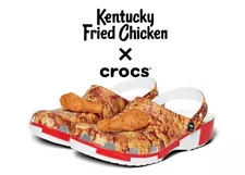 Rare KFC Crocs Kentucky Fried Chicken Drumsticks Men's 9 (Stock X verified)