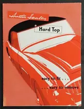 AUSTIN HEALEY 3000 Hard Top Car Sales Brochure c1961 #1561/A