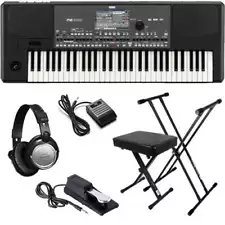 Korg Pa600 Professional Arranger Keyboard KEY ESSENTIALS BUNDLE