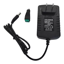 100V-240V to 24V 1A AC/DC Wall Charger Power Supply For LED Strip Light 24 Volt