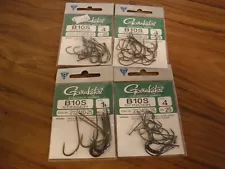 fly tying material Gamakatsu size 4-1 stinger hooks Bass Bug/Popper hooks NICE!