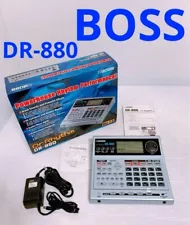 Used BOSS DR-880 Dr Rhythm Drum Machine MIDI Digital Operation has been confirm