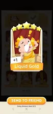 New ListingMonopoly Go Sticker RARE 5⭐️ Liquid Gold From Set 18! ⚡️FAST Delivery⚡️