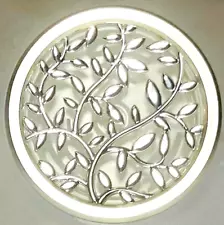 Pretty VENT Clip Scentportable Metallic Silver Vines Bath & Body Works Car