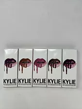 NEW LOT OF 5 Kylie Jenner Lip Kits Matte Lipstick and Lipliner Duos (184)