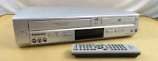 Panasonic PV-D4744S DVD VCR Combo Player VHS Video Recorder