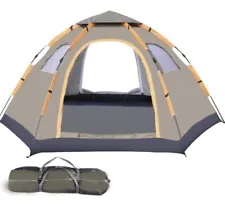 Wnnideo Instant Pop Up Tent 4-5 Person Camping Hiking Beach Waterproof Dome Tent