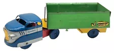 Vintage 1940's Wyandotte Toys Construction Co. GMC Snub Nose Side Dump Truck