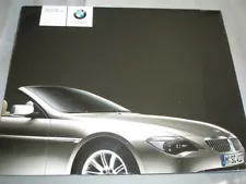 BMW 6 Series Convertible 645Ci brochure 2003 Ed 2