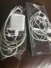 Earphones For Apple iPhone 11 Wired Headphone Earbuds & 2 Cords & One Wallplug