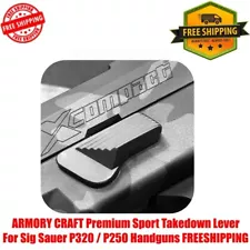 ARMORY CRAFT Premium Sport Takedown Lever For Sig Sauer P320 / P250 Handguns