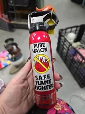 Vintage S.A.F.E. Flame Fighter Pure Halon Fire Extinguisher Sealed