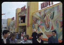 Bad Cannstatt Amusement Park Circus Carnival 1950s 35mm Slide Kodachrome Germany