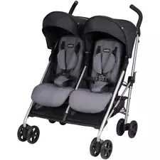 Lightweight Double Baby Stroller Twin Infants With Reclining Seats 2 Children