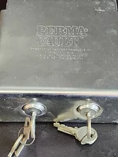 New ListingPerma Vault Safe Top Slide With 2 Medeco Cam Locks