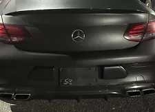 Carbon Fiber Look AMG Style Trunk Spoiler Wing For 2012-2018 Mercedes W218 CLS63