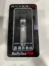 BaByliss PRO Silver FX Skeleton Metal Lithium Cordless Hair Trimmer