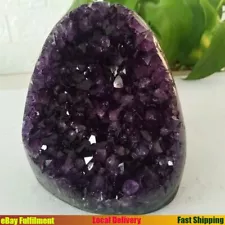 Extra Large Natural Amethyst Druze Geode Quartz Crystal Cluster Reiki Rock Stone