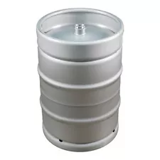 NEW 15.5 Gallon 1/2 Barrel US Commercial Beer Keg - Sankey D Sanke Draft Brewing