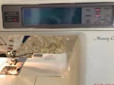 Janome Memory Craft 8000 Sewing Machine, Plus a Whole Lot of Extra Accessories!!