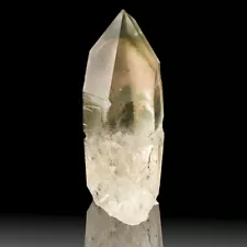 2.9" Clearly Visible Green-Tan-Red PHANTOMS in QUARTZ Crystal Brazil for sale