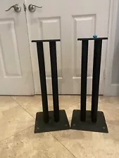 Metal Bookshelf Speaker Stands