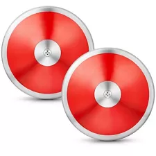 2 Pcs 1 kg Sports Training Discus Boys Girls Discus Track and Field Discuses ...