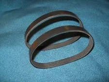 2 NEW DRIVE BELTS FOR GRIZZLY G0715P HYBRID TABLE SAW