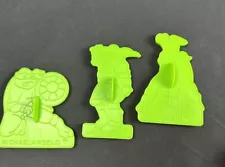 Vintage Wilton Cookie Cutter Set 3 1990 Teenage Mutant Ninja Turtles TMNT