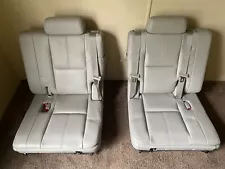 2 3rd Row Back Seats/Tan for a 2007 Chevy Tahoe