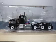 First Gear 1/50 Scale Peterbilt 367 Day Cab "Black"