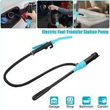 Portable Powered Battery Liquid Transfer Pump 2.4 GPM for Gasoline Diesel Fuel