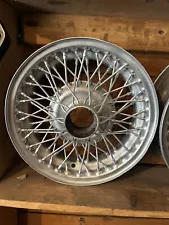 MG MIDGET AH SPRITE 13 INCH WIRE WHEEL USED