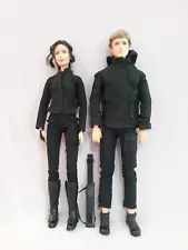 Barbie The Hunger Games Mockingjay Part 2 Katniss & Peeta Dolls Black Label 2015