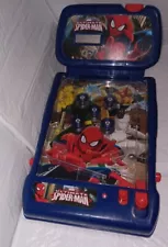 Marvel Heroes Spiderman Pinball Machine Electronic Tabletop Arcade 2009 Vintage