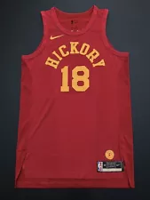 Indiana Pacers Hickory Nike Team Issued Classic Authentic Game Jersey Haliburton