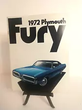 1972 Plymouth Fury Sales Brochure 72 Coupe Sedan Wagon