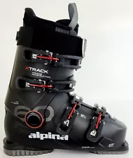 NEW $300 Men's Alpina XTrack 60 Black Red Ski Boots Various Sizes