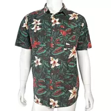 Men's 10 Deep Streetwear Floral Venus Fly Trap Cotton Hawaiian Shirt | 2XL