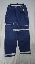 Vintage Y2K Rare Marithe Francois Girbaud Shuttle Cargo Strap Jeans Mens 36 NWT