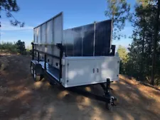 Dc Solar Trailer - Mobile Solar Generator - EXCELLENT Condition - Tested