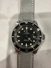 Tudor Submariner ref. 79090 40mm Black Dial 2 Bands No Box & Papers Used